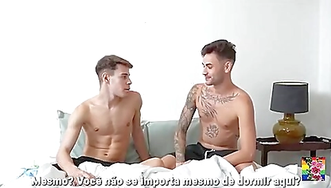 Mas performers with a black cock