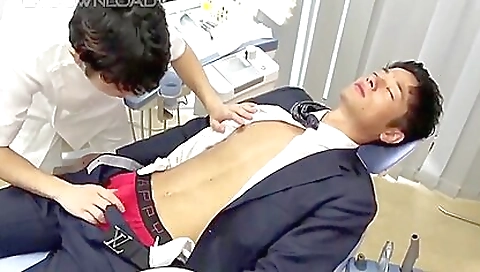 Hot asian model in bukkake