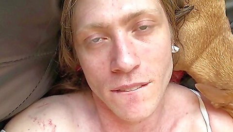 Blonde with huge ass gets anal fucked