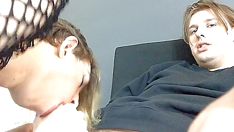 Blonde with huge tits gets her pussy drilled