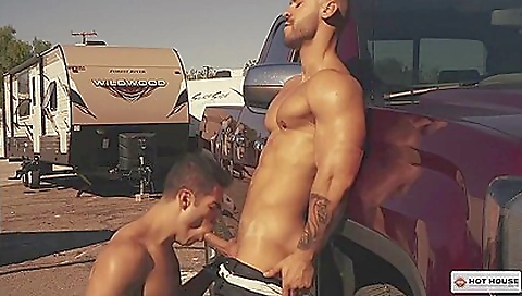 Sexy young chick fucks hard