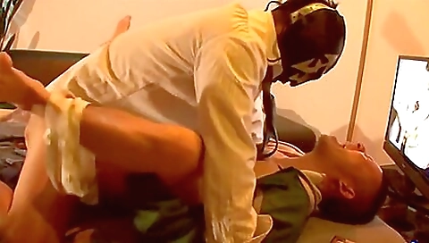 Sexy babe fucked by her boyfriend