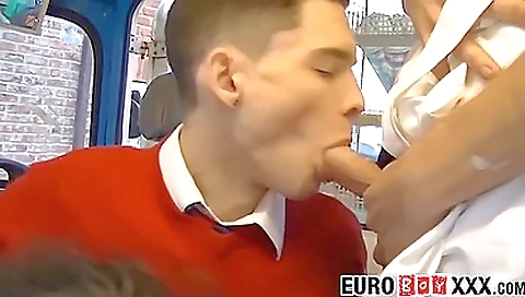 Small tit hottie screwed by sex toys